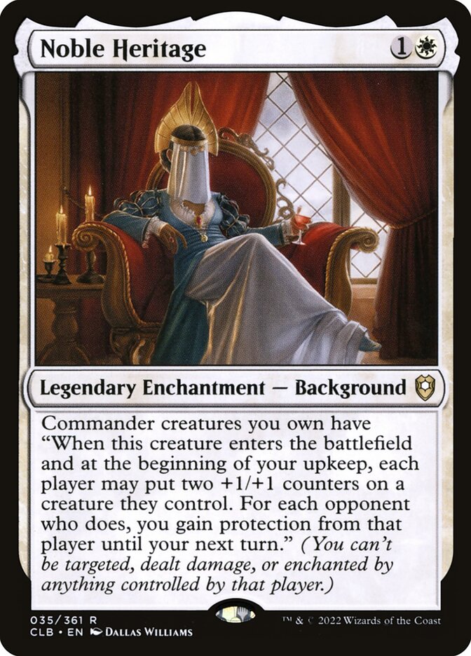 Noble Heritage - Commander Legends #035 Card Front