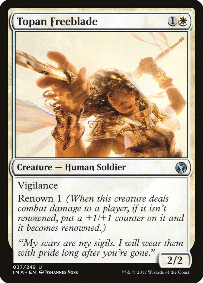 Topan Freeblade - Iconic Masters #037