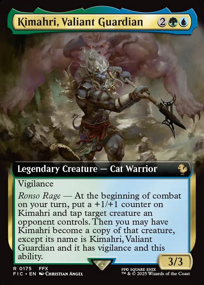 Kimahri, Valiant Guardian Final Fantasy Commander #175 Card Front