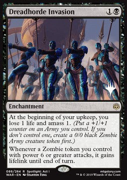 Dreadhorde Invasion Planeswalker Promo - WAR 086