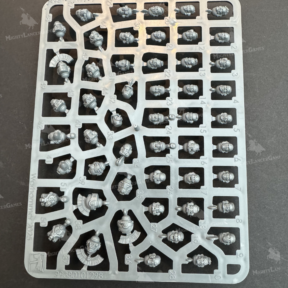Warhammer 40k Space Marine Heads