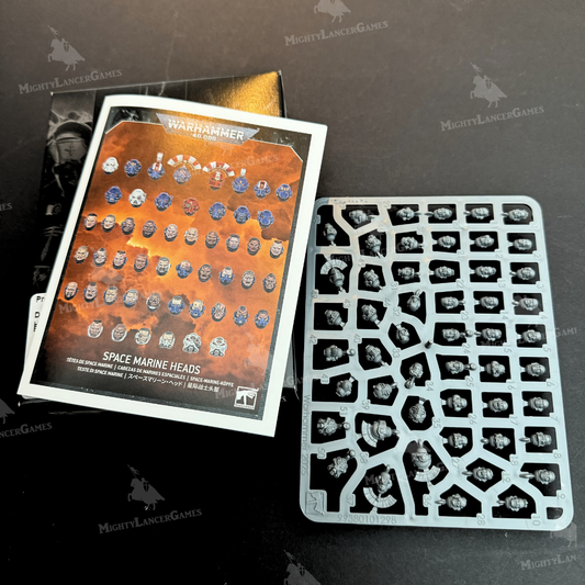 Warhammer 40k Space Marine Heads...