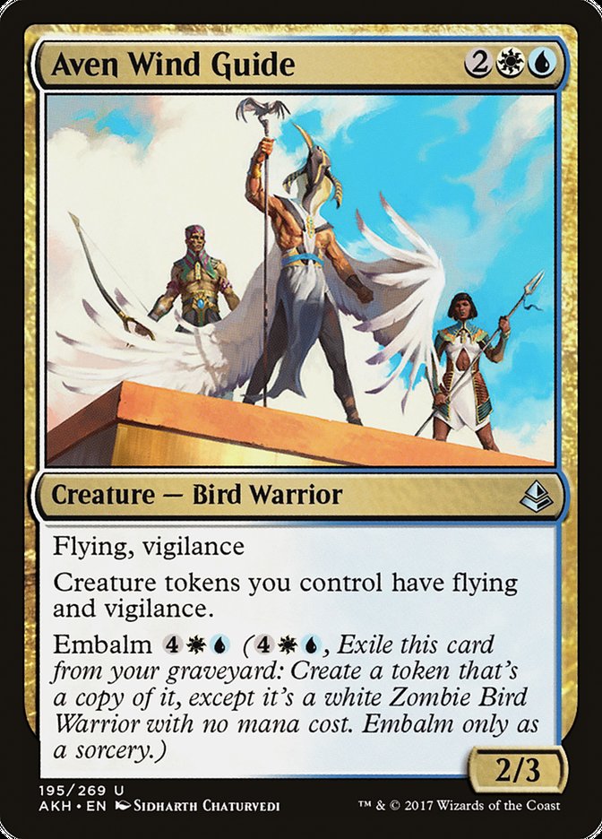 Aven Wind Guide Amonkhet #195 | Magic! The Gathering Singles