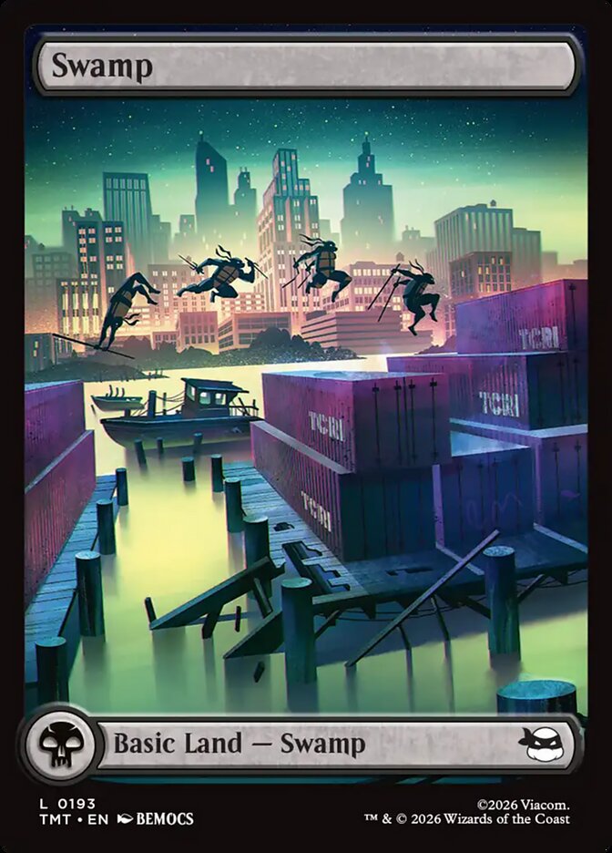 Basic Swamp Full Art #193