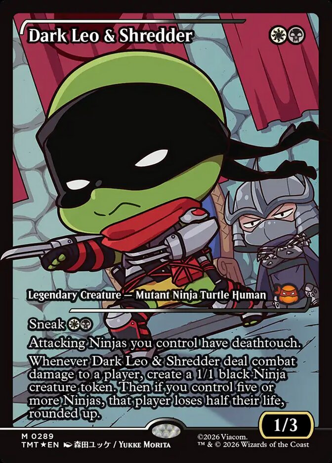 Dark Leo & Shredder Showcase #289