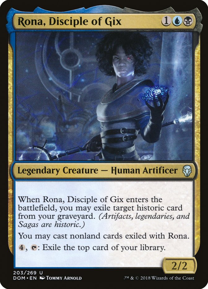 Rona, Disciple of Gix Dominaria #203