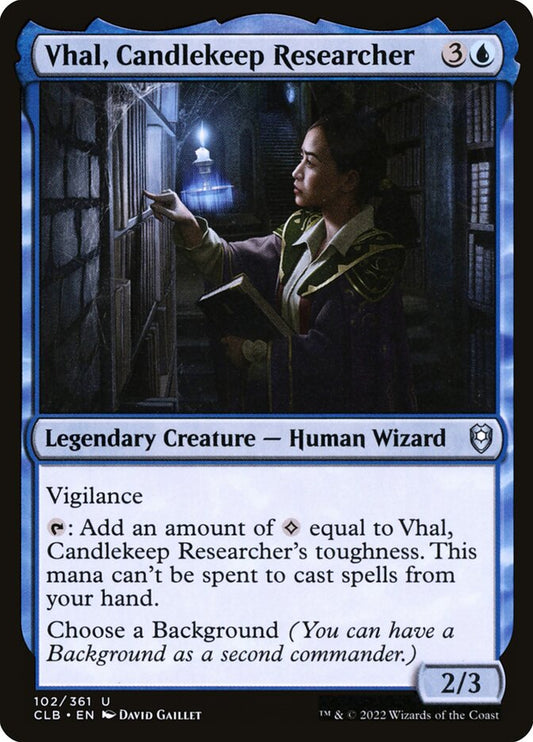 Vhal, Candlekeep Researcher - Co...