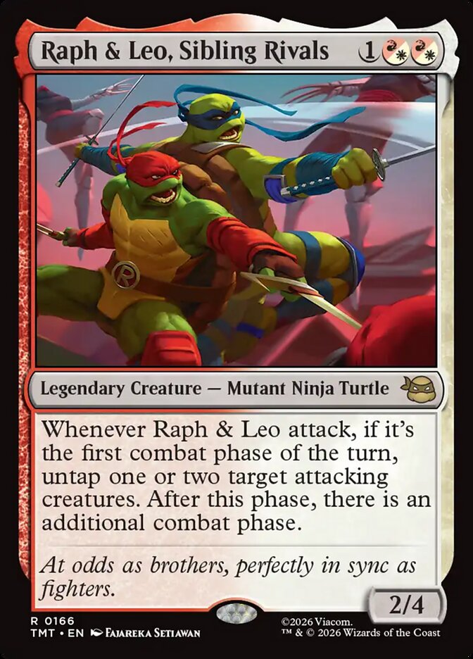 Raph & Leo, Sibling Rivals Teenage Mutant Ninja Turtles #166