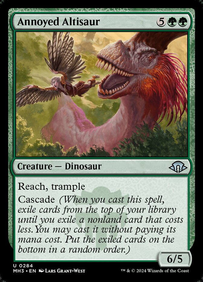 Annoyed Altisaur MTG Single | MH3 #284