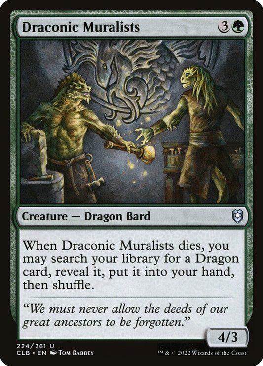 Draconic Muralists - Commander L...
