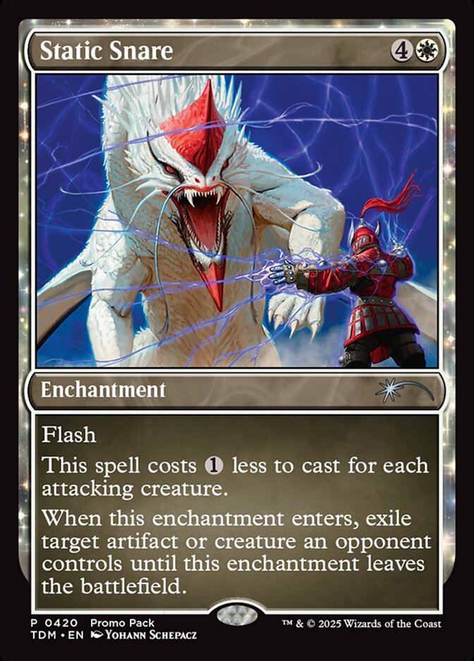 Promo Static Snare Tarkir Dragonstorm #420