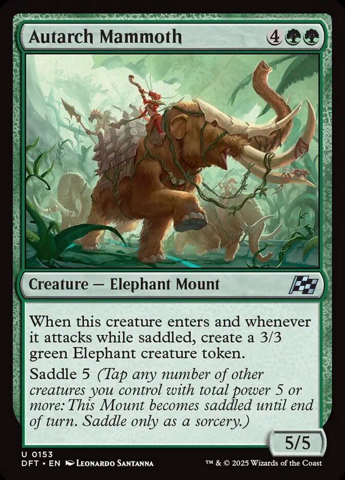 Autarch Mammoth Aetherdrift #153
