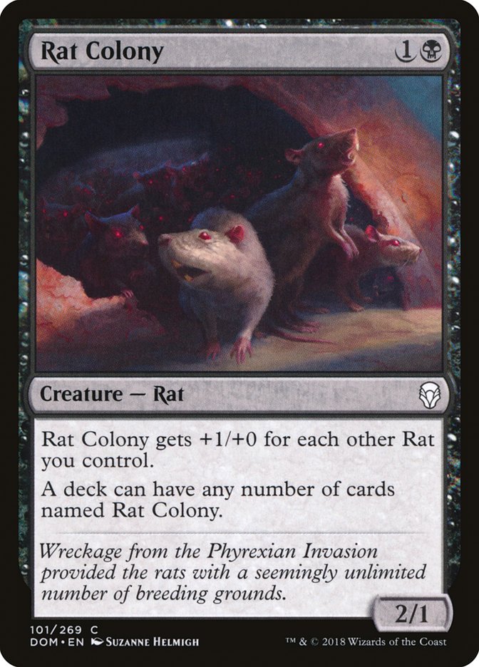 Rat Colony Dominaria #101