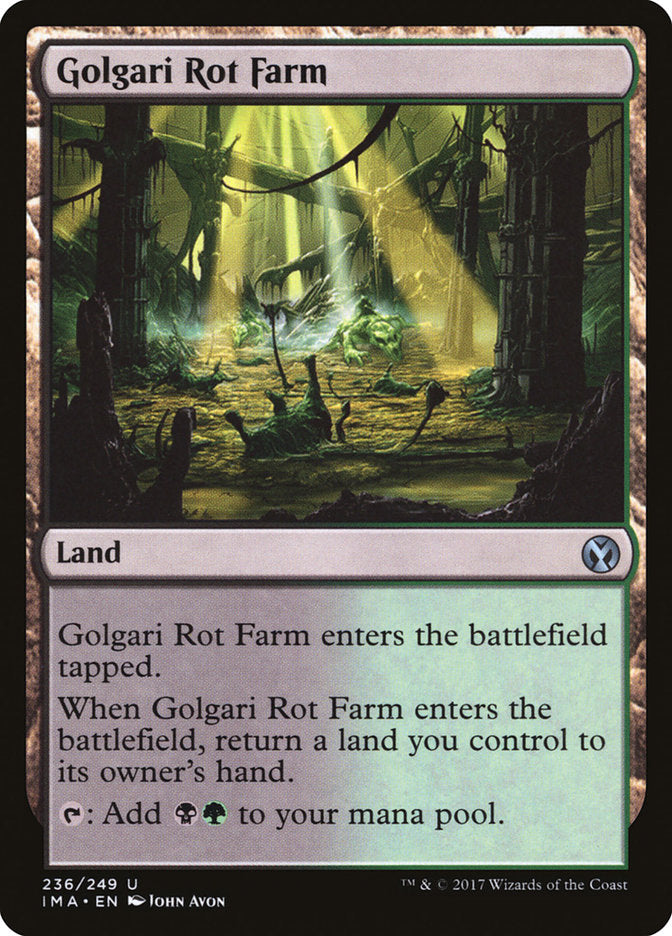 Golgari Rot Farm - Iconic Masters #236