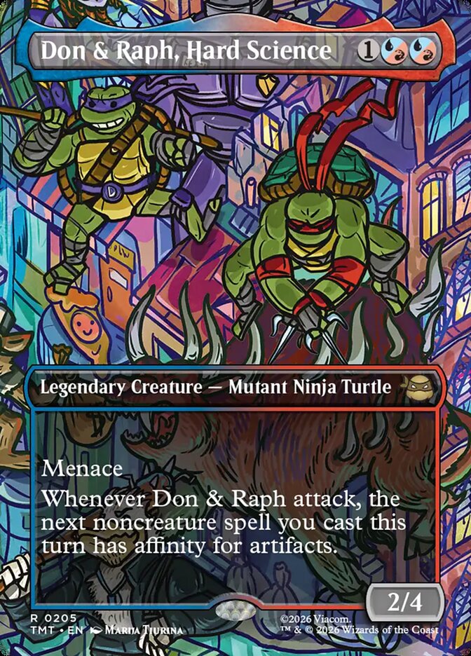 Don & Raph, Hard Science Borderless Scene #205