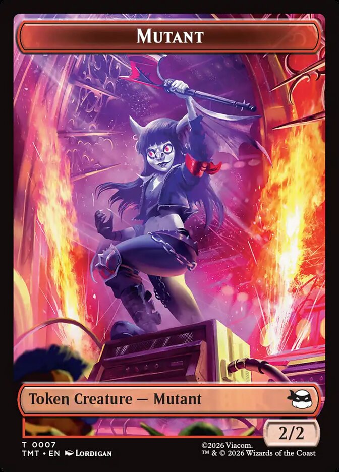 Mutant Teenage Mutant Ninja Turtles Token #007