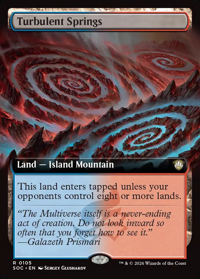 Turbulent Springs Extended Art SOS Commander #057