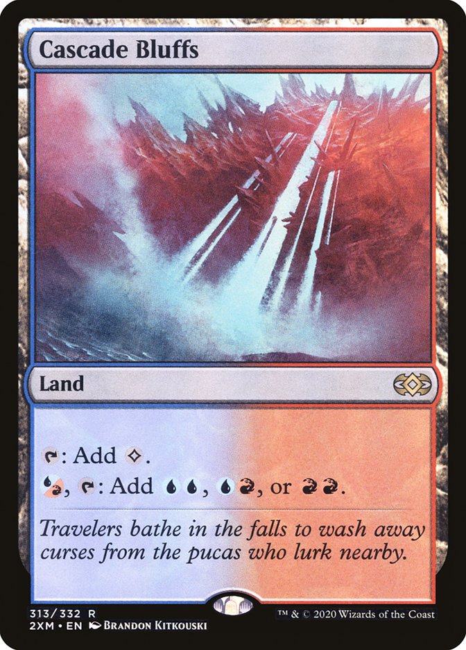Cascade Bluffs Double Masters #313 Card Front