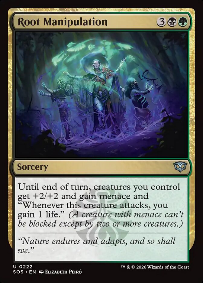 Root Manipulation Secrets of Strixhaven #222Card Front