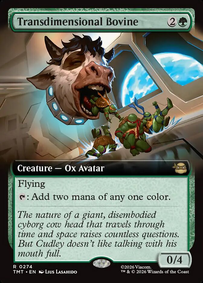 Transdimensional Bovine Extended Art #274