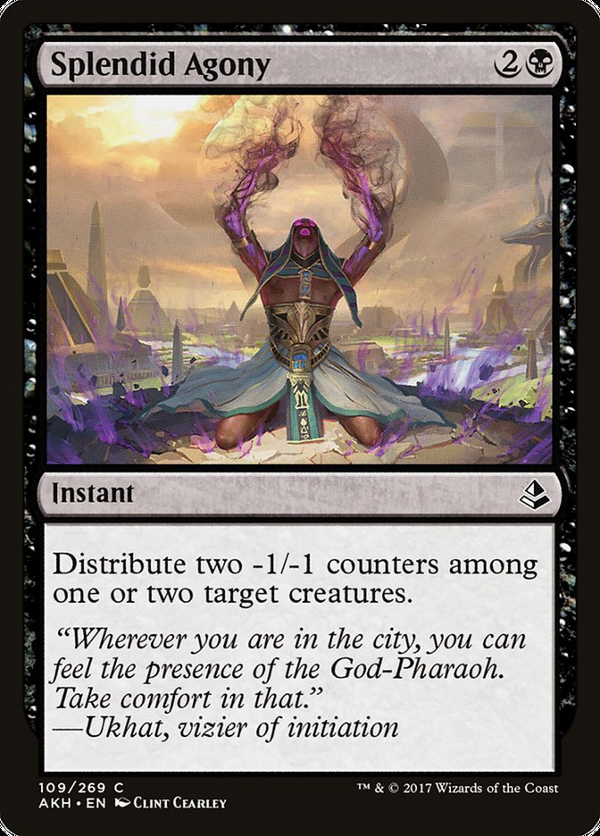 Splendid Agony Amonkhet #109 | Magic! The Gathering Singles Mighty Lancer Games Splendid Agony Amonkhet #109 | Magic! The Gathering Singles Mighty Lancer Games
