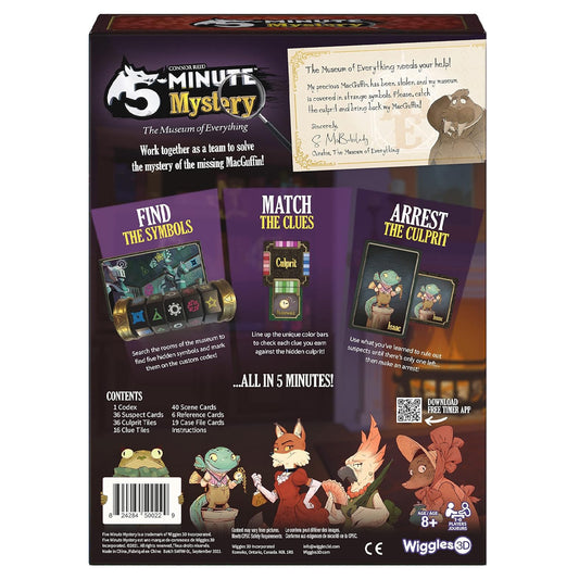 5 Minute Mystery Coop Card Game