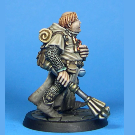 Cleric Tonsure & Mace - Crooked Dice