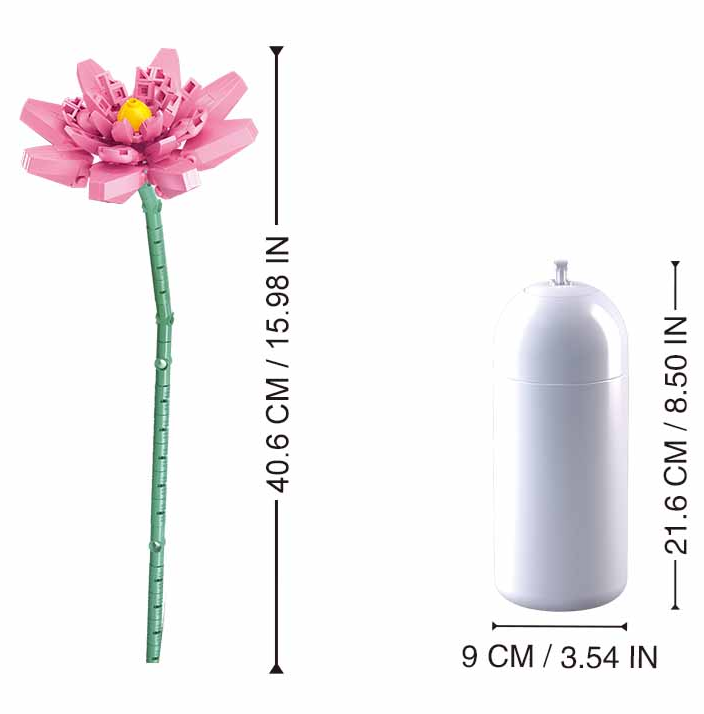 Sluban Lotus Flower Brick Kit - Pleyerid