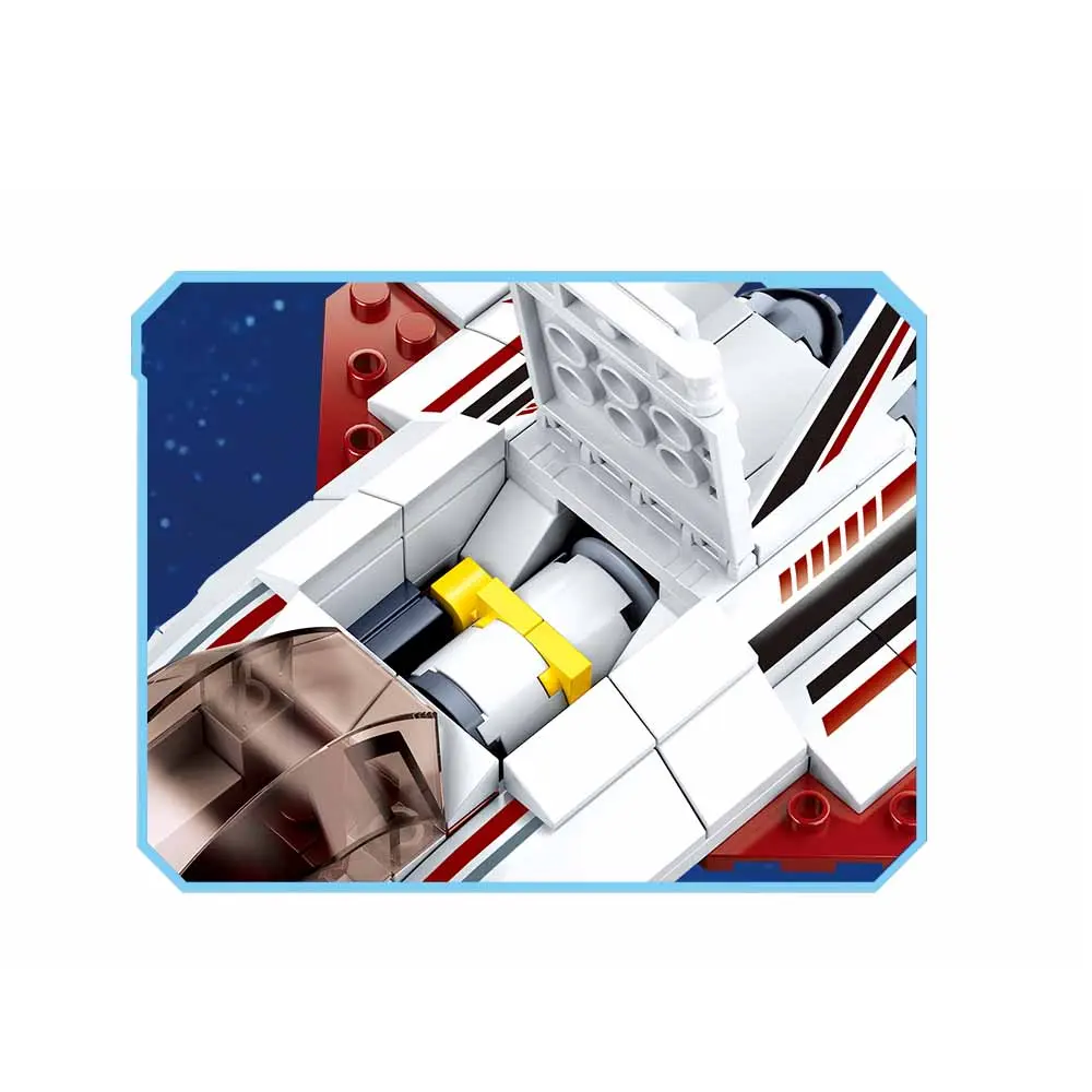 Sluban Saturn Interplanetary Vehicle - Space Building Brick Kit