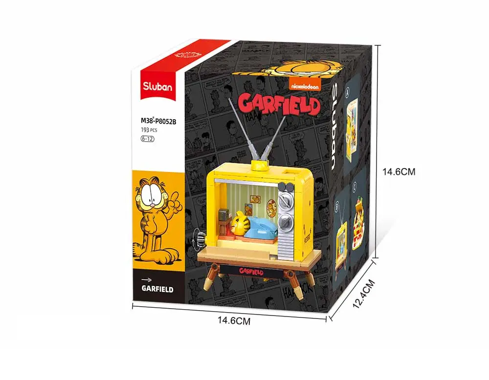 Sluban Garfield TV - Building Brick Kit