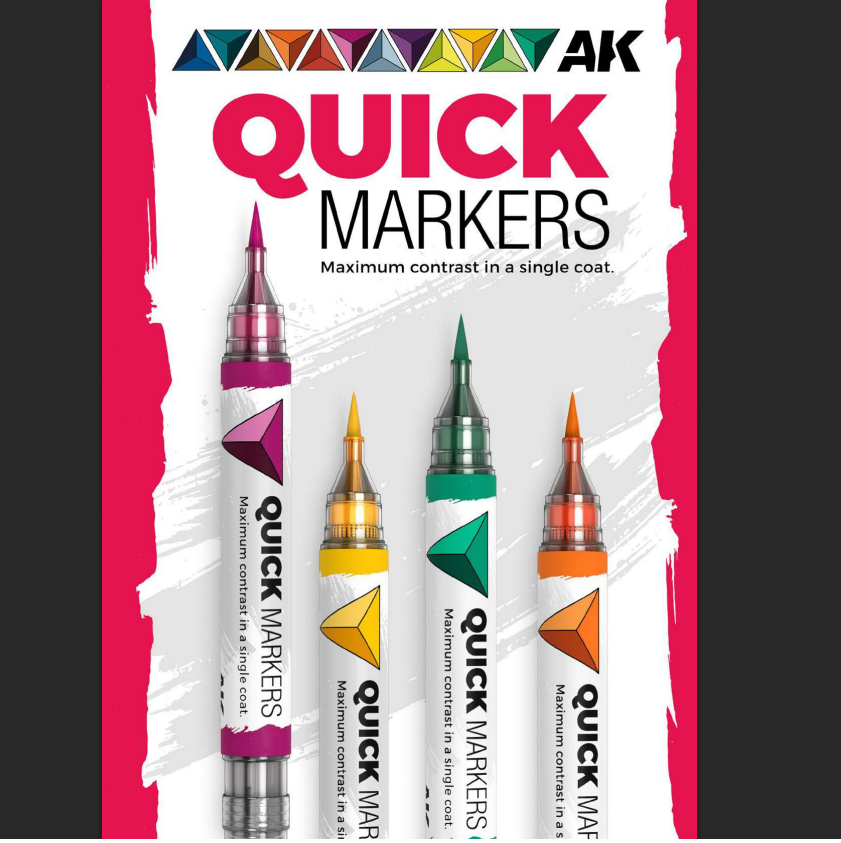 AK Quick Markers – Black