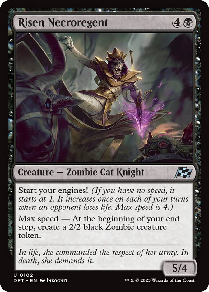 Risen Necroregent Aetherdrift #102