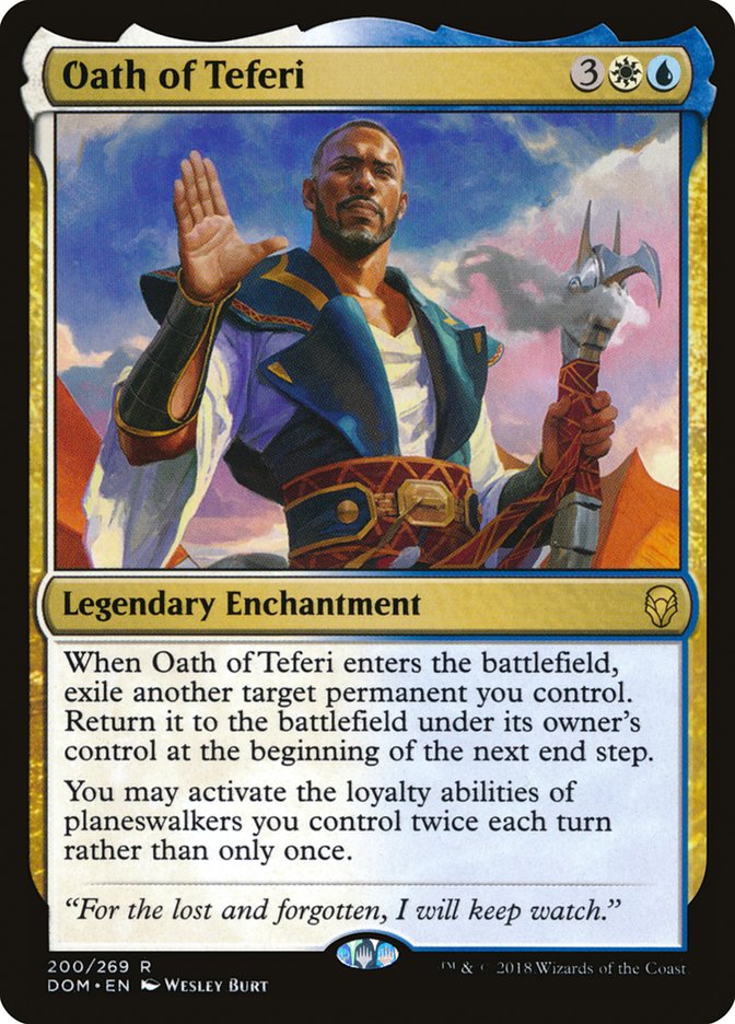 Oath of Teferi Dominaria #200