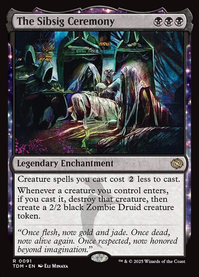 The Sibsig Ceremony Tarkir Dragonstorm #091