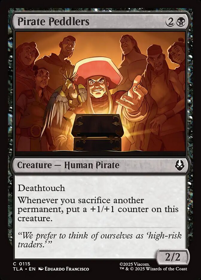 Pirate Peddlers Avatar The Last Airbender #115 MTG Single Card Front