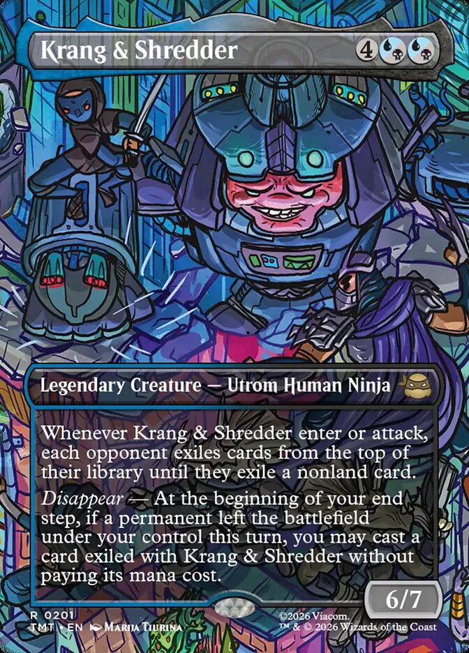 Krang & Shredder Borderless Scene #201