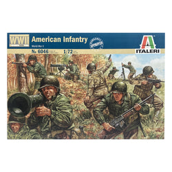 Italeri WWII American Infantry 1/72 Scale Figures