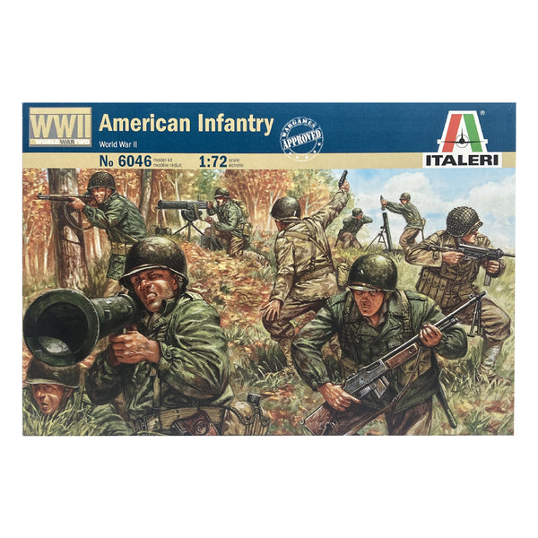 Italeri WWII American Infantry 1/72 Scale Figures