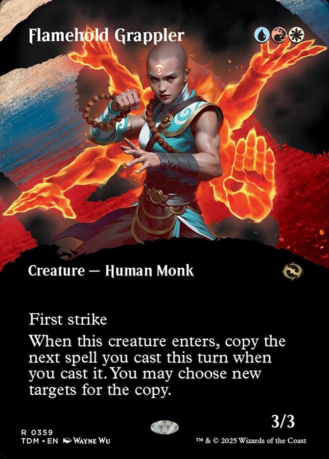 Borderless Flamehold Grappler Tarkir Dragonstorm #359