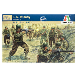 Italeri WWII US Infantry 1/72 Scale Figures