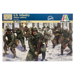 Italeri WWII US Infantry Winter Uniform 1/72 Scale Figures