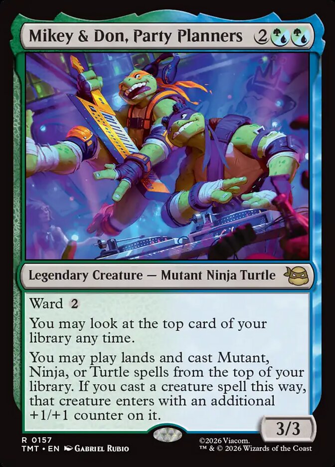 Mikey & Don, Party Planners Teenage Mutant Ninja Turtles #157
