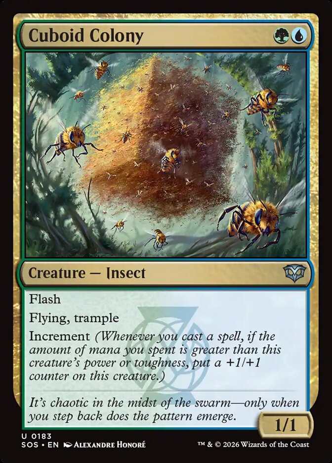 Cuboid Colony Secrets of Strixhaven #183Card Front
