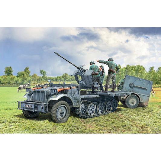 Italeri SD.KFZ.10/4 with FLAK 30...