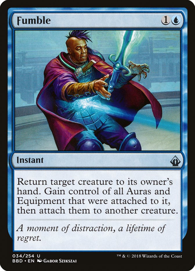 Fumble Battlebond #034 | Magic! The Gathering Single