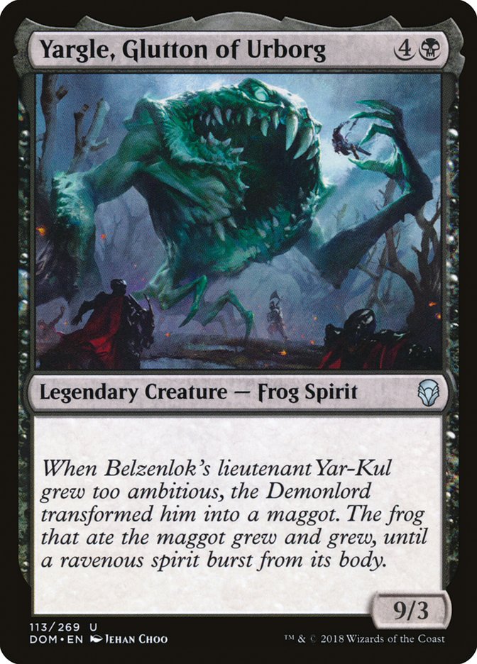 Yargle, Glutton of Urborg Dominaria #113