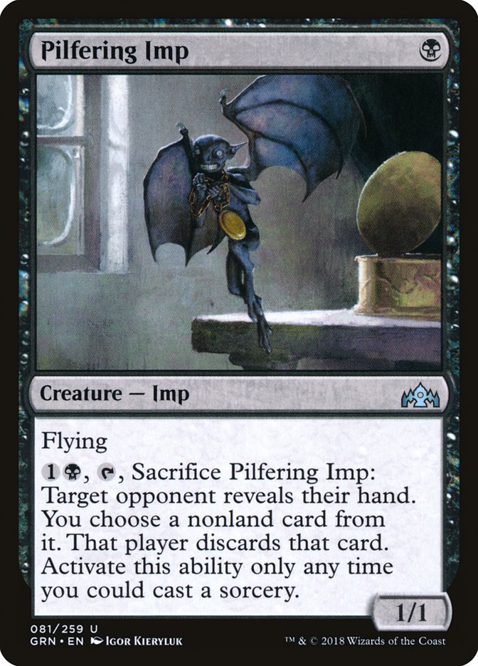 Pilfering Imp MTG Singles | Guilds of Ravnica #081