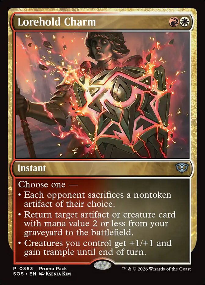 Lorehold Charm Secrets of Strixhaven Promo #363Card Front