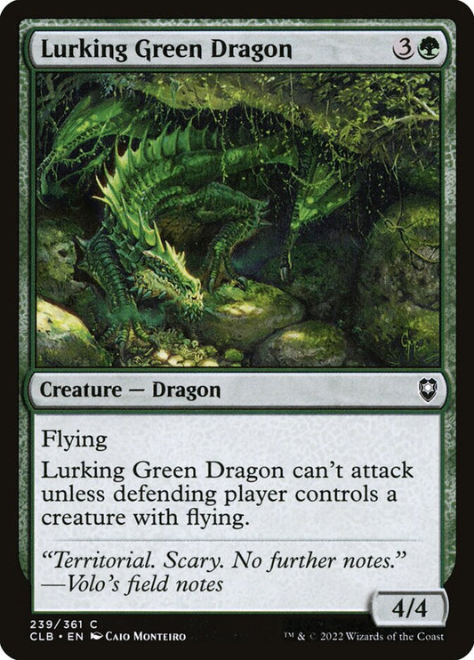 Lurking Green Dragon - Commander...