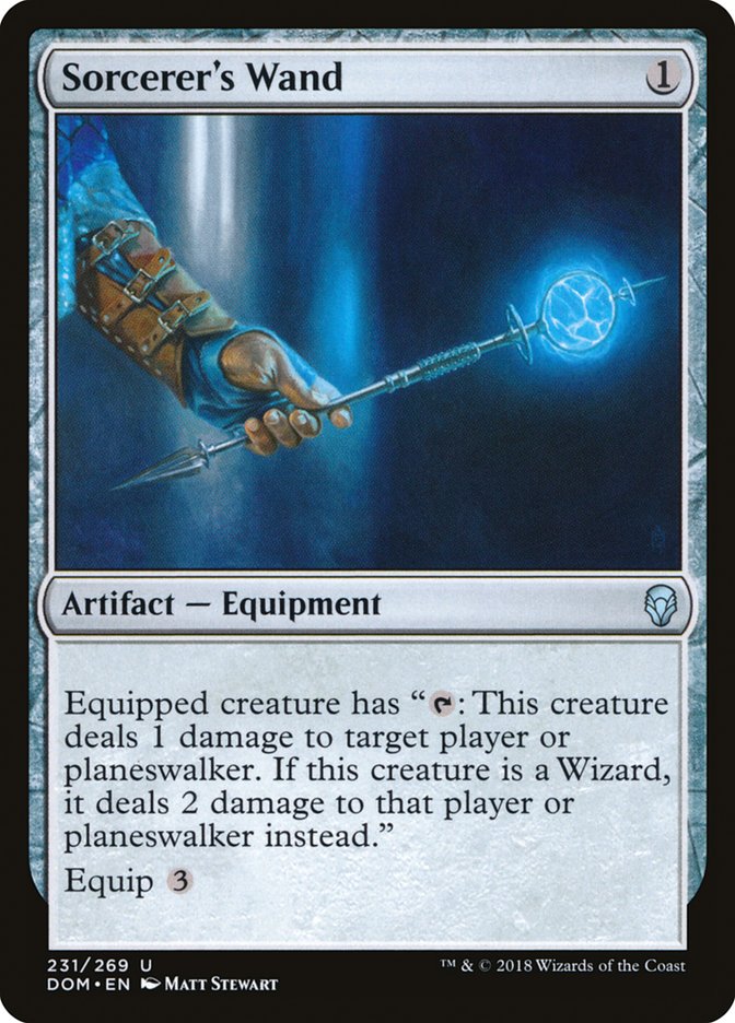 Sorcerer's Wand Dominaria #231